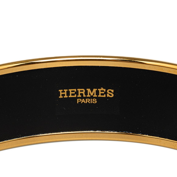 Hermes Wide Enamel Bangle Enamel Bangle in Excellent condition - Picture 5 of 6